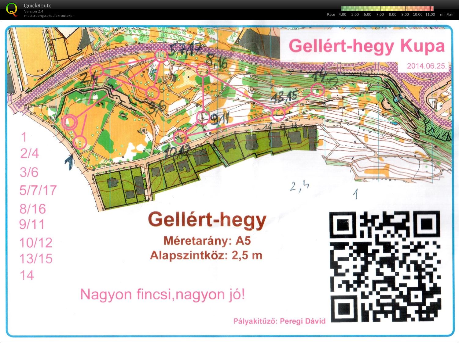 Gellért-hegy kupa (3Sz) (25/06/2014)