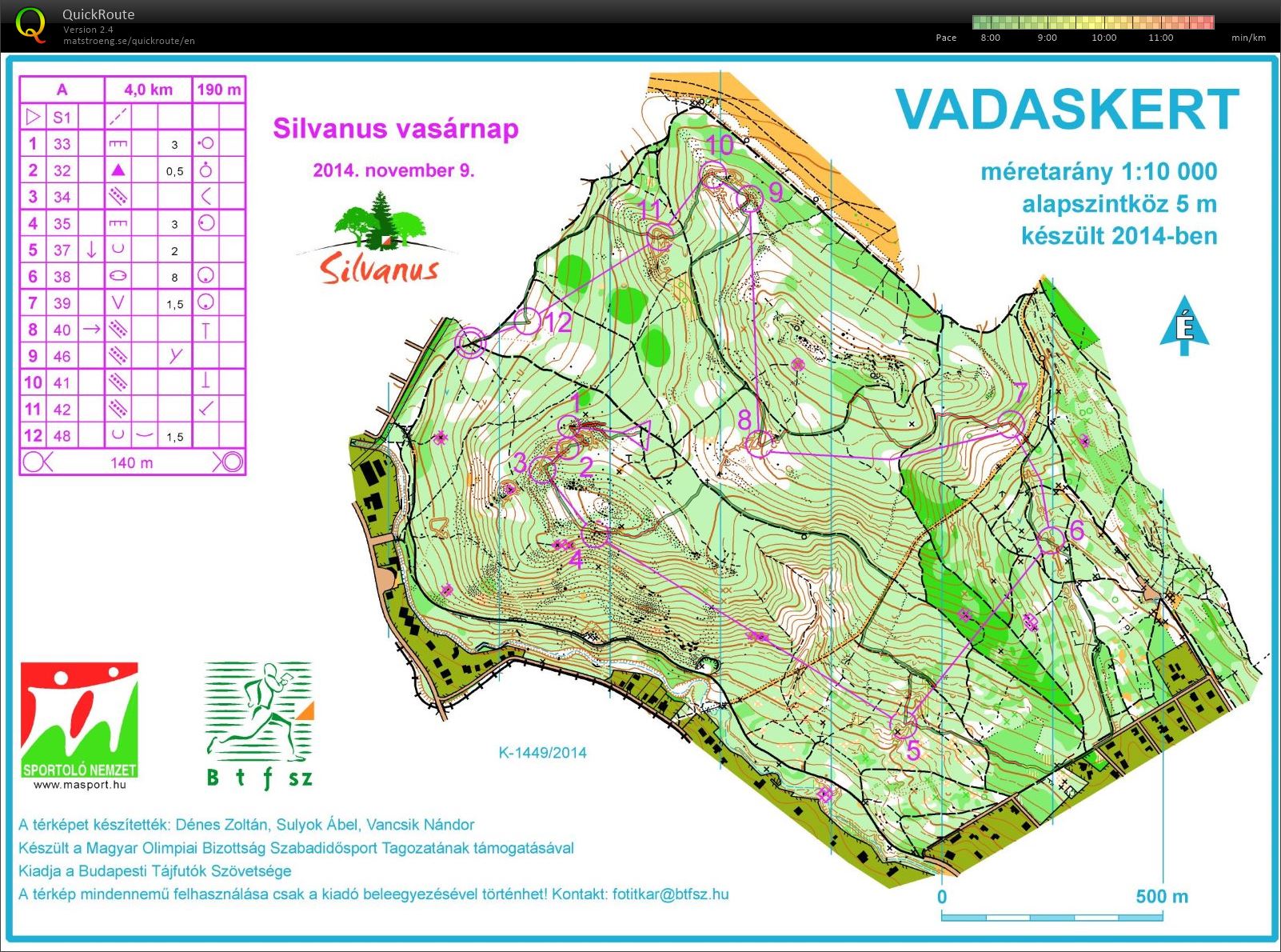 Silvanus Vasárnap 17 (09/11/2014)