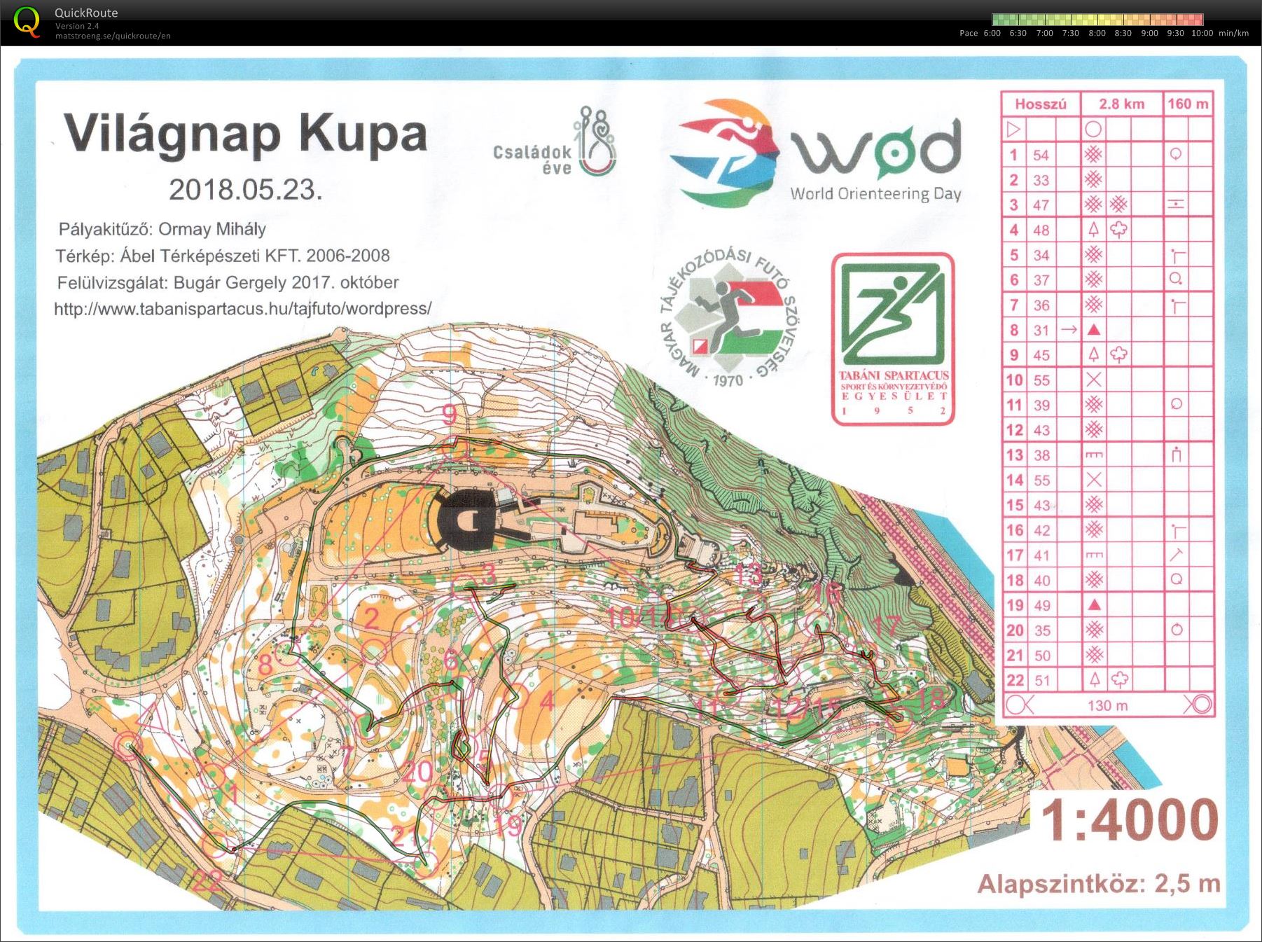World Orienteering Day (23/05/2018)