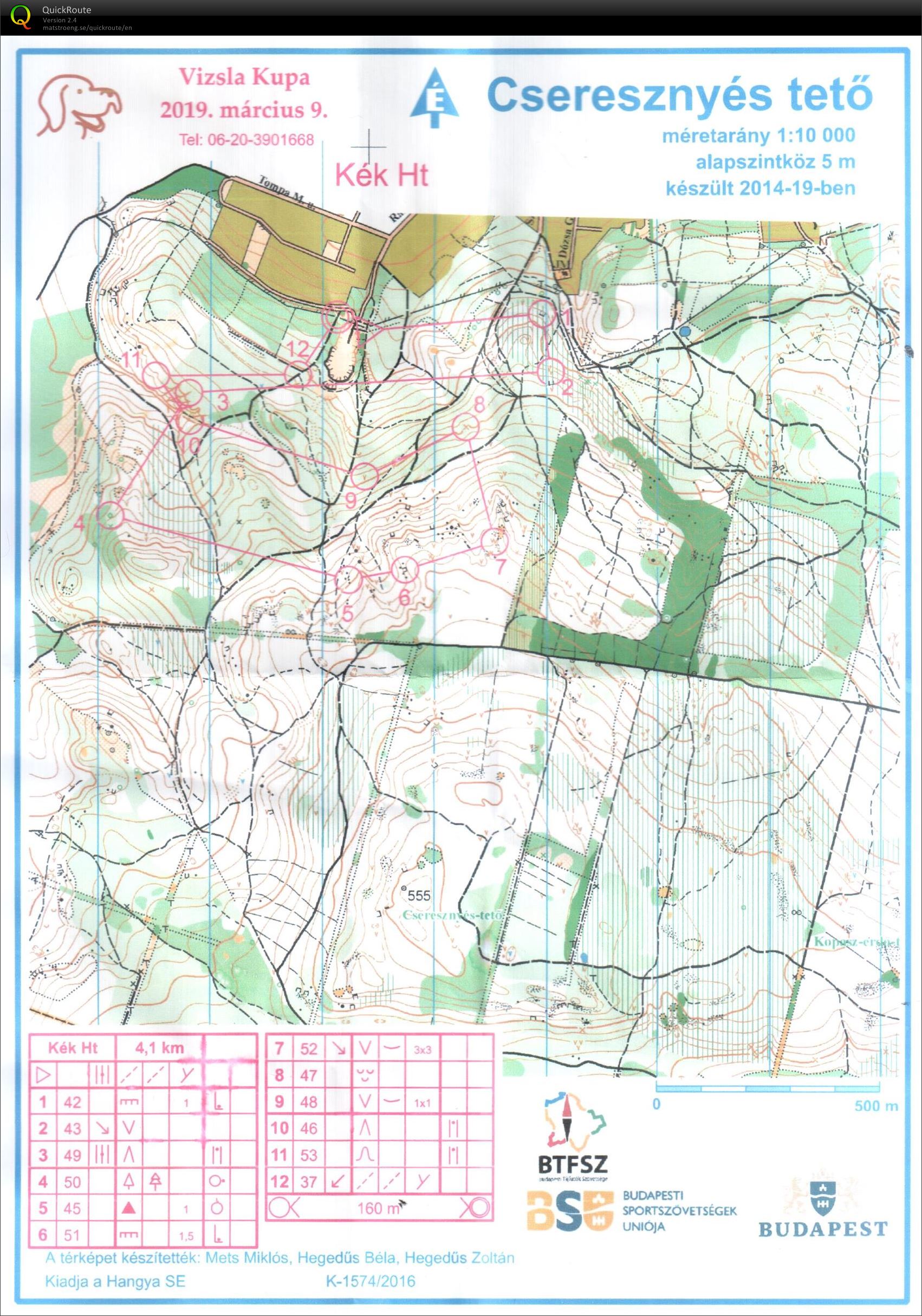 Vizsla kupa #1 (09/03/2019)