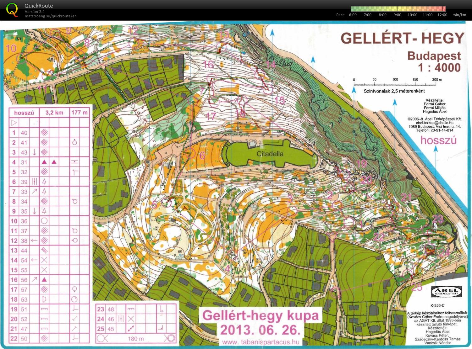 Gellérthegy kupa (26/06/2013)